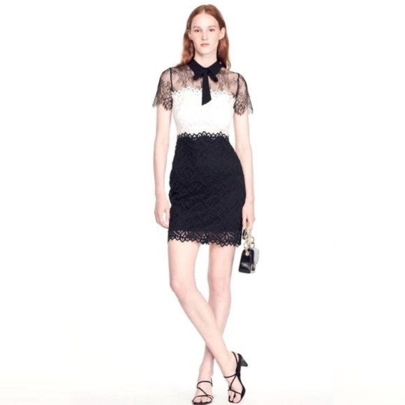 Sandro Paris Rozen Lace Sheath Dress - Picture 11 of 16